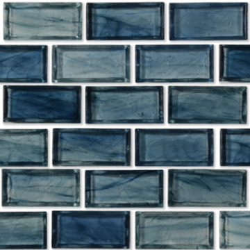 Aquabella Fjord Majestic 1x2 Glass Tile